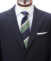 Cricket（クリケット）の「【CRICKET】クリケット 地切替 ストライプ ネクタイ 日本製（ネクタイ）」