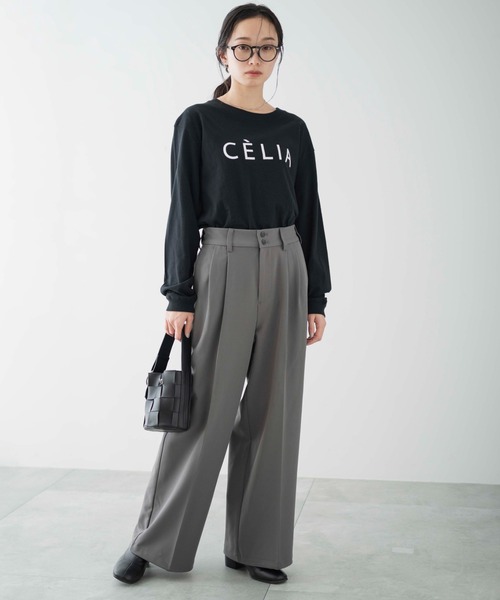 WEGO（ウィゴー）の「WEGO/スーパーバギーSLACKS（スラックス・メンズ・ブラック/ライトベージュ/ダークグレー・SMALL/MEDIUM/LARGE）」の5枚目の写真