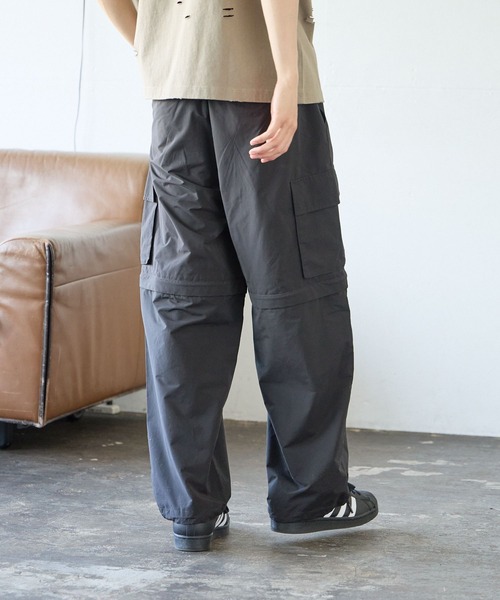 PBLIM(ページボーイリム)の「PBLIM/2WAYカーゴパンツ(カーゴパンツ・レディース・ブラック/ベージュ/グレー・FREE)」の7枚目の写真
