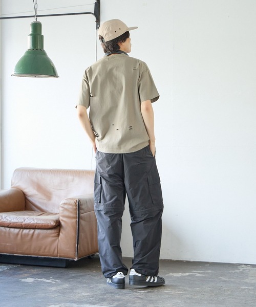 PBLIM(ページボーイリム)の「PBLIM/2WAYカーゴパンツ(カーゴパンツ・レディース・ブラック/ベージュ/グレー・FREE)」の10枚目の写真