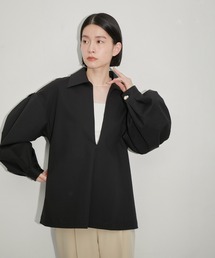 タックスリーブスキッパーシャツ