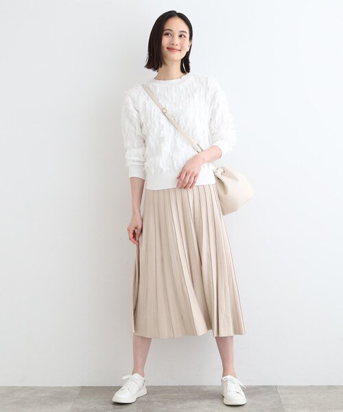 美品✨インディヴィ　ノーカラー　スカートセットアップ　ウォッシャブル　36リネン 楽天市場】【SALE／80%OFF】【洗える/SETUP可能】ノーカラー