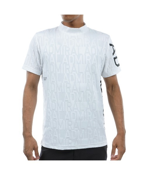 【セール】ﾘﾝｸｽｼﾞｬｶｰﾄﾞ ﾓｯｸｼｬﾂ（Tシャツ/カットソー）｜Admiral GOLF（アドミラル ゴルフ）