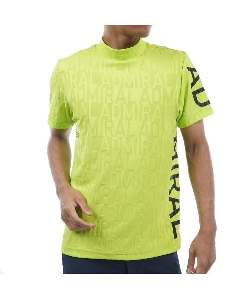 【セール】ﾘﾝｸｽｼﾞｬｶｰﾄﾞ ﾓｯｸｼｬﾂ（Tシャツ/カットソー）｜Admiral GOLF（アドミラル ゴルフ）
