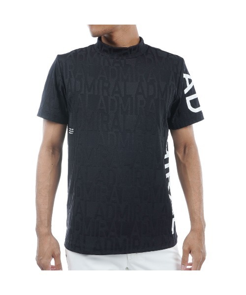 【セール】ﾘﾝｸｽｼﾞｬｶｰﾄﾞ ﾓｯｸｼｬﾂ（Tシャツ/カットソー）｜Admiral GOLF（アドミラル ゴルフ）