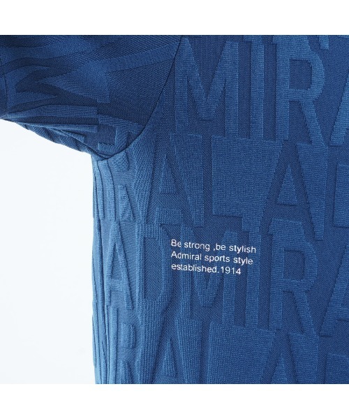 【セール】ﾘﾝｸｽｼﾞｬｶｰﾄﾞ ﾓｯｸｼｬﾂ（Tシャツ/カットソー）｜Admiral GOLF（アドミラル ゴルフ）