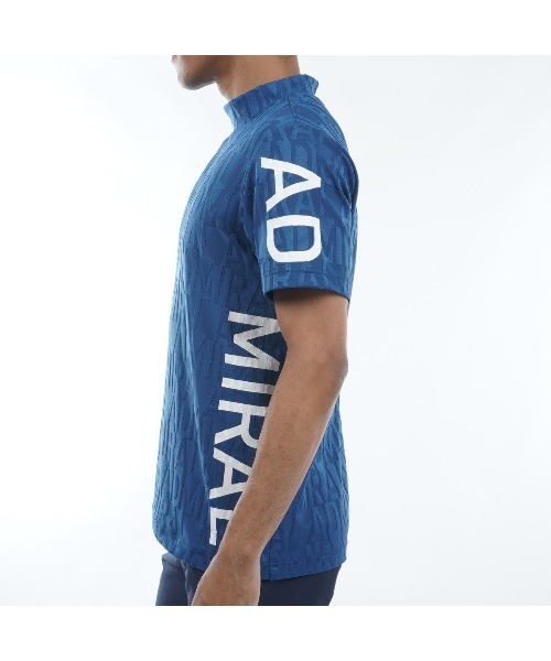 【セール】ﾘﾝｸｽｼﾞｬｶｰﾄﾞ ﾓｯｸｼｬﾂ（Tシャツ/カットソー）｜Admiral GOLF（アドミラル ゴルフ）