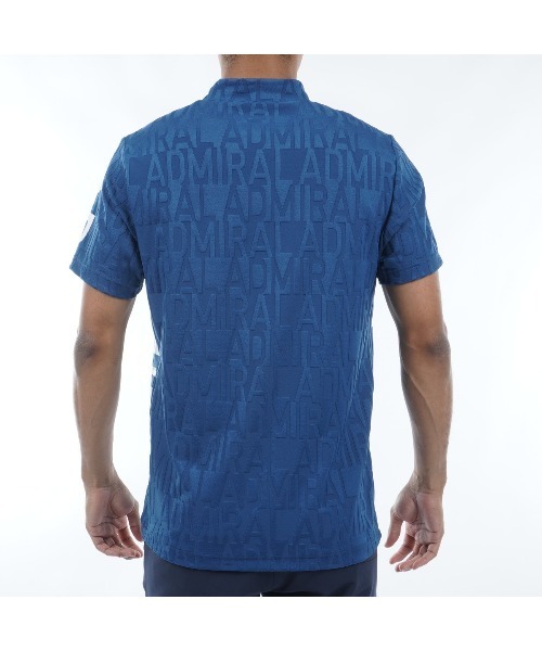 【セール】ﾘﾝｸｽｼﾞｬｶｰﾄﾞ ﾓｯｸｼｬﾂ（Tシャツ/カットソー）｜Admiral GOLF（アドミラル ゴルフ）