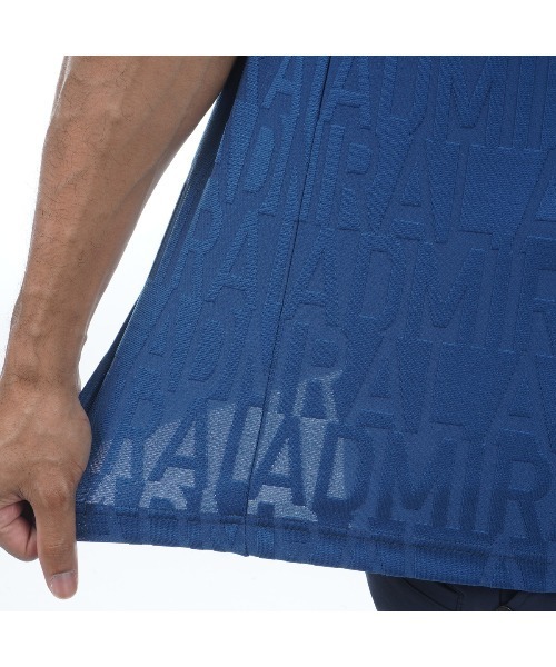 【セール】ﾘﾝｸｽｼﾞｬｶｰﾄﾞ ﾓｯｸｼｬﾂ（Tシャツ/カットソー）｜Admiral GOLF（アドミラル ゴルフ）