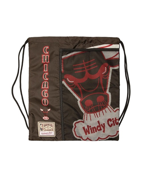 MITCHELL & NESS TEAM LOGO CINCH BAG CBU（ミッチェルアンドネス チーム ロゴ シンチ バッグ CBU）（バックパック/リュック）｜Mitchell&Ness（ミッチェル&ネス）バックパック/リュック