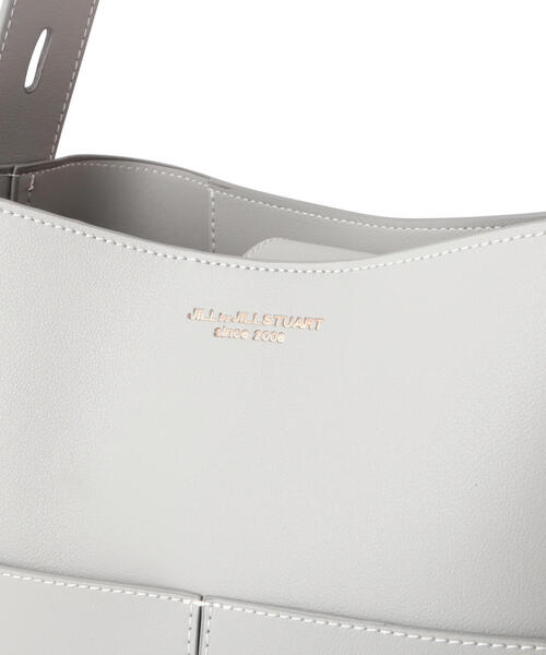 JILL by JILL STUART(ジルバイジルスチュアート)の「◇ベルトトート(ウィークデイコレクション)(トートバッグ・レディース・グレー/ブラック/ピンク・FREE)」の9枚目の写真