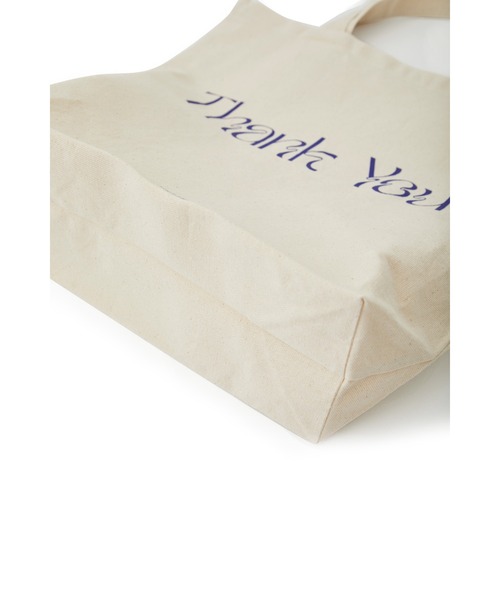ENCIRCLE(エンサークル)の「【ENCIRCLE/エンサークル】Thank you tote/サンキュー トート(エコバッグ/サブバッグ・レディース・ナチュラル・FREE)」の3枚目の写真