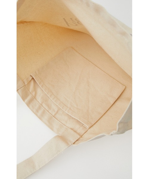 ENCIRCLE(エンサークル)の「【ENCIRCLE/エンサークル】Thank you tote/サンキュー トート(エコバッグ/サブバッグ・レディース・ナチュラル・FREE)」の4枚目の写真