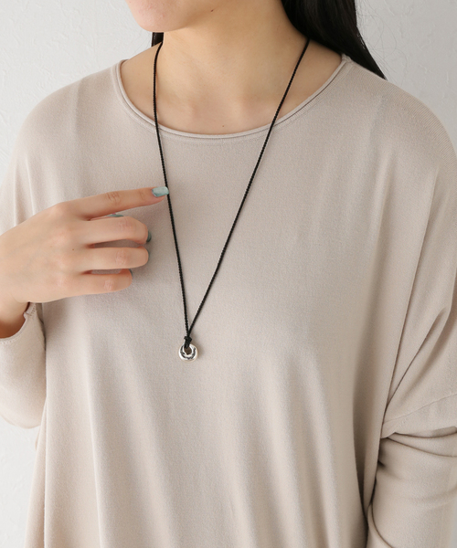 in mood/インムード ORNAMENT SILK-necklace（ネックレス）｜in