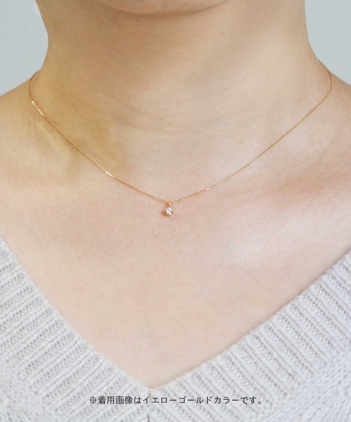 K18PG ダイヤモンドネックレス（ネックレス）｜VENDOME AOYAMA（ヴァン