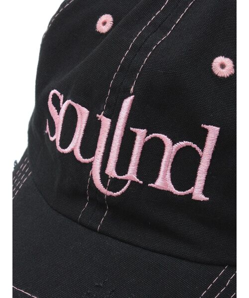 jouetie（ジュエティ）の「ヴィンテージライクダメージロゴキャップ（キャップ・レディース・ブラック/ブルー・FREE）」の13枚目の写真