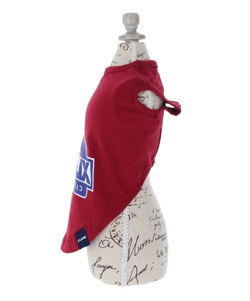 XLARGE（エクストララージ）の「XLARGE/スランテッドOGタンク（ペットウェア・レディース・レッド/ホワイト・XS/S/M/L/2L/3L）」の8枚目の写真