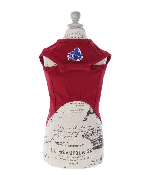 XLARGE（エクストララージ）の「XLARGE/スランテッドOGタンク（ペットウェア・レディース・レッド/ホワイト・XS/S/M/L/2L/3L）」の9枚目の写真