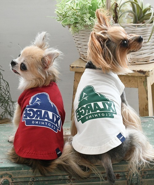 XLARGE（エクストララージ）の「XLARGE/スランテッドOGタンク（ペットウェア・レディース・レッド/ホワイト・XS/S/M/L/2L/3L）」の14枚目の写真