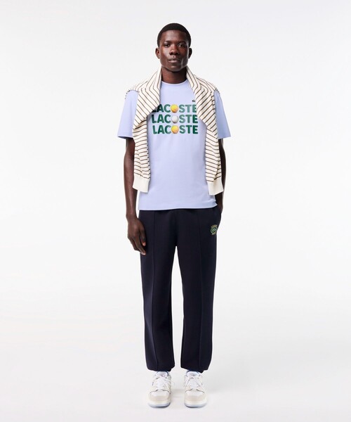 LACOSTE☆パンツ&Tシャツセット　　　　　　　　rin ちゃん　様お約束品 セール】ボールグラフィックプリントTシャツ（Tシャツ