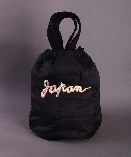 HOUSTON ヒューストン TIGER MAP EMB VELVETEEN EFFECT BAG 虎