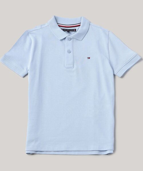 TOMMY HILFIGER（トミーヒルフィガー）の「BOYS フラッグロゴポロシャツ（ポロシャツ・キッズ・イエロー/ホワイト/ブルー/ネイビー・130cm/140cm/150cm/160cm）」の22枚目の写真