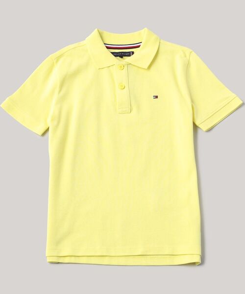 TOMMY HILFIGER(トミーヒルフィガー)の「BOYS フラッグロゴポロシャツ(ポロシャツ・キッズ・イエロー/ホワイト/ブルー/ネイビー/ブルー系その他・130cm/140cm/150cm/160cm)」の20枚目の写真