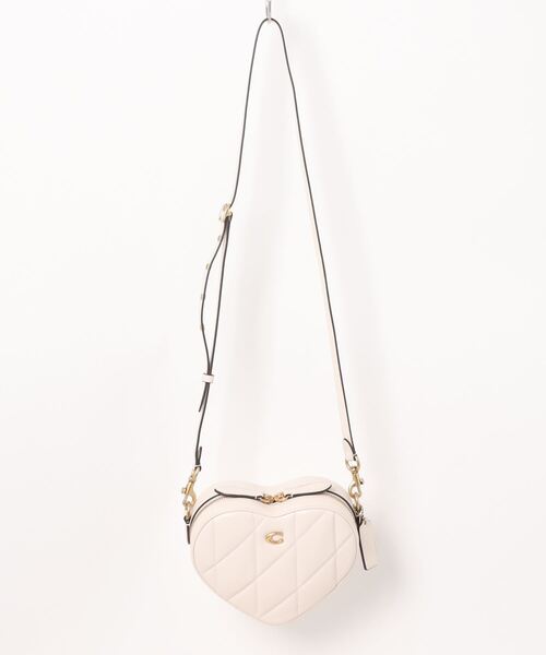 COACH（コーチ）の「ハート クロスボディ・キルティング（ショルダー