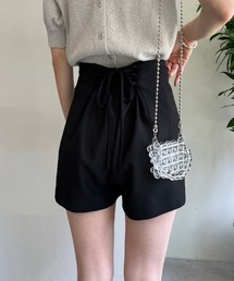one after another NICE CLAUP | 後ろレースアップショートパンツ(その他パンツ)