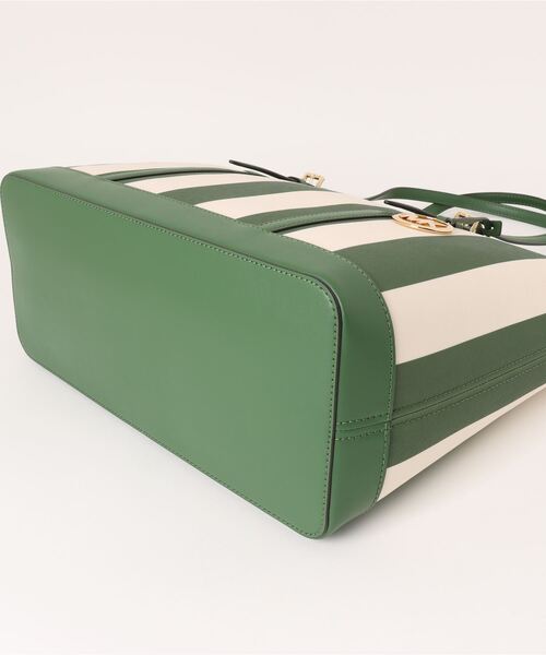 【国内発送】JET SET TRAVEL ストライプ トップジップ トート MICHAEL KORS（マイケルコース）の「JET SET TRAVEL ストライプ