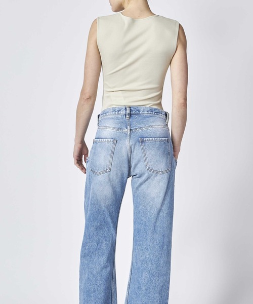 MIDWEST（ミッドウエスト）の「IIROT STRECH COTTON BODY SUIT TANK（タンクトップ・レディース・ブラック・2）」の3枚目の写真