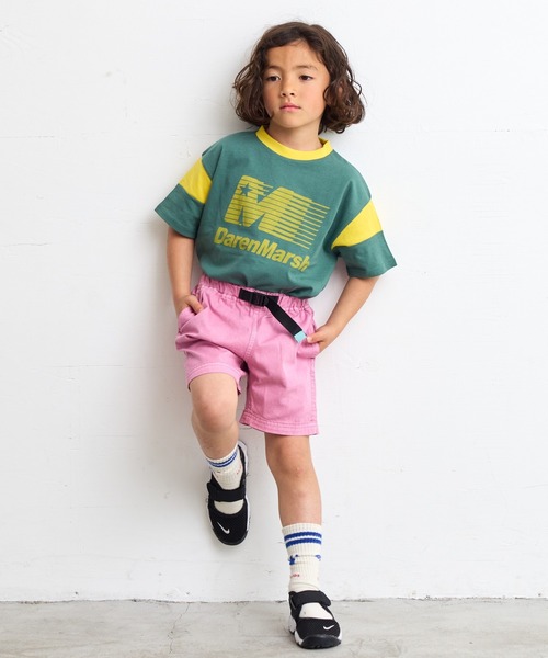 BIG FIELD（ビッグフィールド）の「ピグメントクライミングショーツ（80～150cm）（その他パンツ・キッズ・アイボリー/グリーン/ピンク/ブルー/イエロー/ブラック・100/90/80/95/110/150/140/130/120）」の19枚目の写真