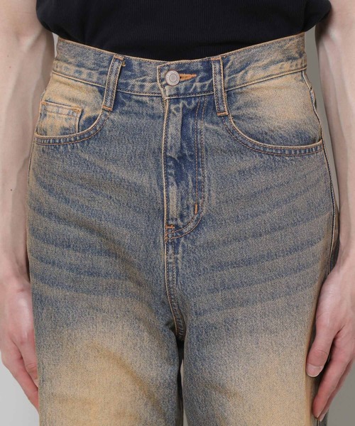 3.3 Field Trip (3.3フィールドトリップ)の「【UNISEX】3.3 Field Trip/ルーズワイドデニムパンツ2 2109000(その他パンツ・メンズ・ブルー・SMALL/MEDIUM/LARGE)」の7枚目の写真