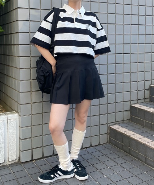 セール】WEGO/ワンポイント刺繍ラガーシャツ（ポロシャツ