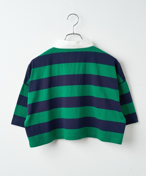 宅配便配送 セール】WEGO/ワンポイント刺繍ラガーシャツ（ポロシャツ ウェア