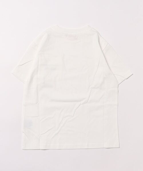 minimal(ミニマル)の「【撥水】ワンポイントポケットTシャツ(Tシャツ/カットソー・キッズ・サックスブルー/ライトピンク/カーキ/ホワイト・110cm/130cm/140cm/100cm/120cm)」の5枚目の写真