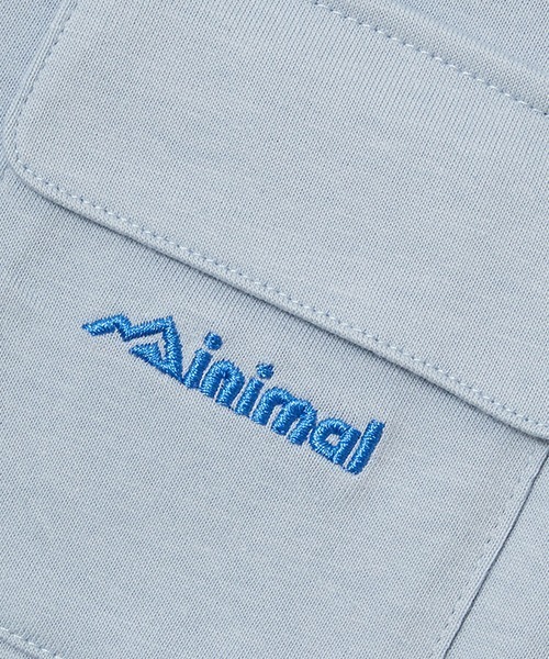 minimal(ミニマル)の「【撥水】ワンポイントポケットTシャツ(Tシャツ/カットソー・キッズ・サックスブルー/ライトピンク/カーキ/ホワイト・110cm/130cm/140cm/100cm/120cm)」の15枚目の写真