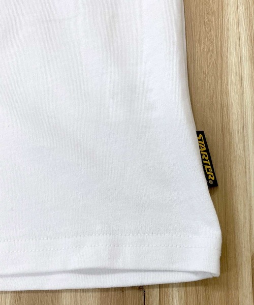 STARTER（スターター）の「ベアープリント半袖Tシャツ（Tシャツ/カットソー・メンズ・ブラック/ホワイト・XL/M/L）」の8枚目の写真