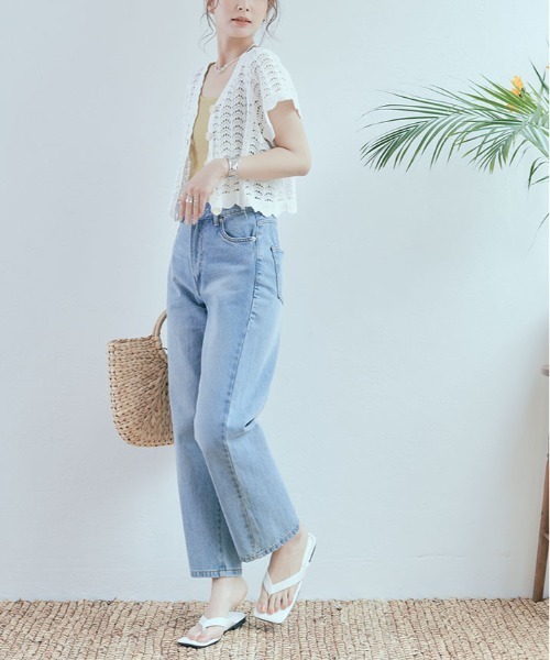 kirakiraShop(キラキラショップ)の「ショート丈 クロシェ編み カーディガン(ニット/セーター・レディース・ホワイト系3/アイボリー系1/アイボリー系3/アイボリー系2/ホワイト系2/ホワイト系1・FREE)」の17枚目の写真