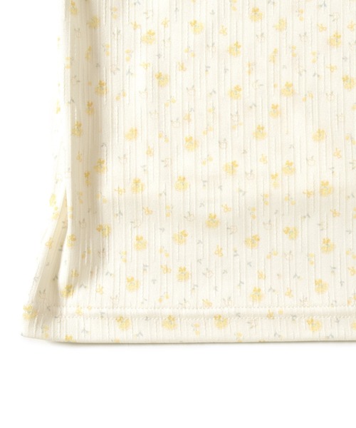 w closet(ダブルクローゼット)の「テレコレイヤード風タンクトップ(タンクトップ・レディース・チャコールグレー/オフホワイト/イエロー・FREE)」の20枚目の写真