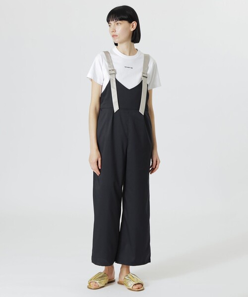 LOVELESS（ラブレス）の「【UVカット/すぐ乾く】アクティブサロペット（サロペット/オーバーオール・レディース・ブラック・36）」の9枚目の写真