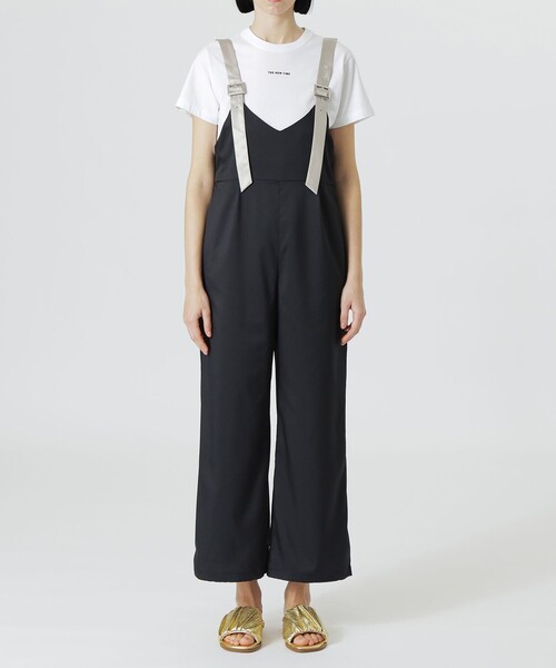 LOVELESS（ラブレス）の「【UVカット/すぐ乾く】アクティブサロペット（サロペット/オーバーオール・レディース・ブラック・36）」の8枚目の写真