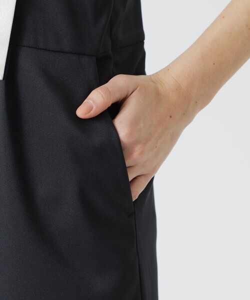 LOVELESS（ラブレス）の「【UVカット/すぐ乾く】アクティブサロペット（サロペット/オーバーオール・レディース・ブラック・36）」の5枚目の写真