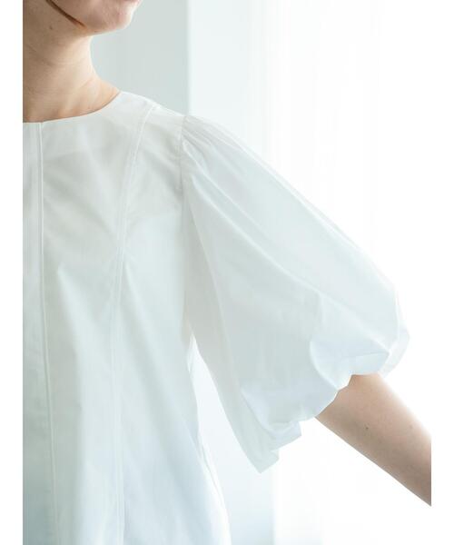 Te chichi（テチチ）の「バルーンスリーブブラウス（シャツ/ブラウス・レディース・ネイビー/ブルー/オフホワイト・F）」の16枚目の写真