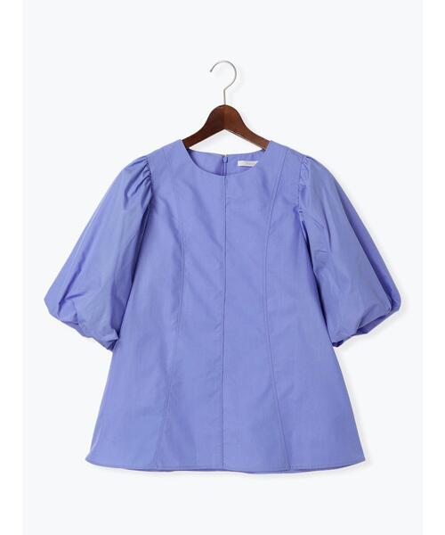 Te chichi（テチチ）の「バルーンスリーブブラウス（シャツ/ブラウス・レディース・ネイビー/ブルー/オフホワイト・F）」の7枚目の写真