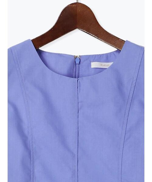 Te chichi（テチチ）の「バルーンスリーブブラウス（シャツ/ブラウス・レディース・ネイビー/ブルー/オフホワイト・F）」の9枚目の写真