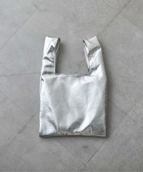 CIAOPANIC TYPY（チャオパニックティピー）の「■カラビナ付きメタルクラッシュBAG（トートバッグ・レディース・シルバー/ブラック/ブロンズ/ピンク/ゴールド・ONE SIZE）」の17枚目の写真