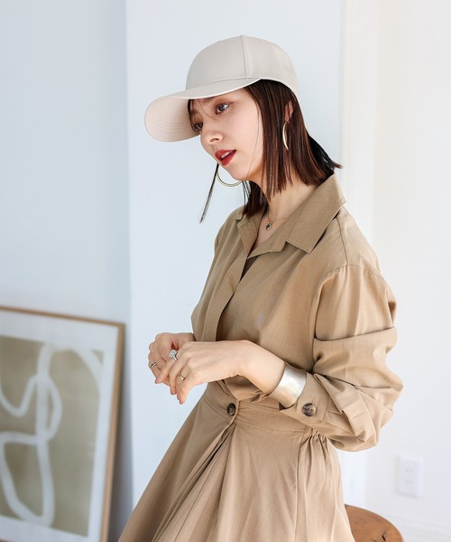 VitaFelice（ヴィータフェリーチェ）の「マイナス15℃遮熱キャップ（キャップ・レディース・ベージュ系/アイボリー/ベージュ/ブラック/ベージュ系その他・FREE）」の14枚目の写真