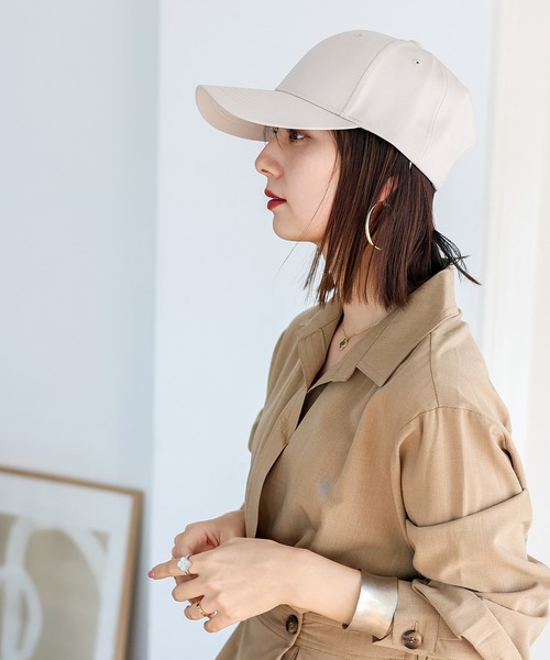 VitaFelice（ヴィータフェリーチェ）の「マイナス15℃遮熱キャップ（キャップ・レディース・ベージュ系/アイボリー/ベージュ/ブラック/ベージュ系その他・FREE）」の15枚目の写真