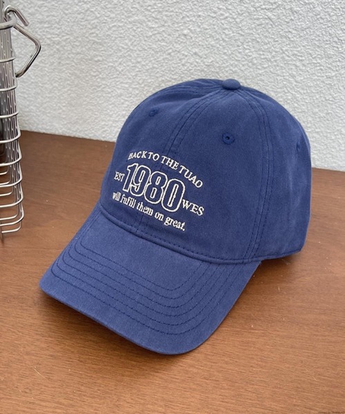 TONE SELECT GOODS(トーンセレクトグッズ)の「pur chouchou/ロゴキャップ P4267(キャップ・レディース・ネイビー/ホワイト/ブラウン・FREE)」の3枚目の写真